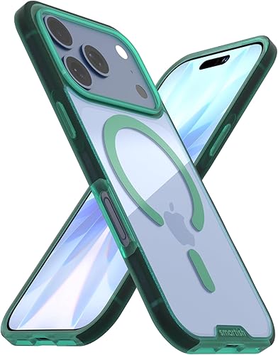 Miniatura 34 de Smartish® - Funda MagSafe transparente para iPhone 17, Gripmunk, funda delgada magnética [ligera + protectora], cubierta de agarre delgada