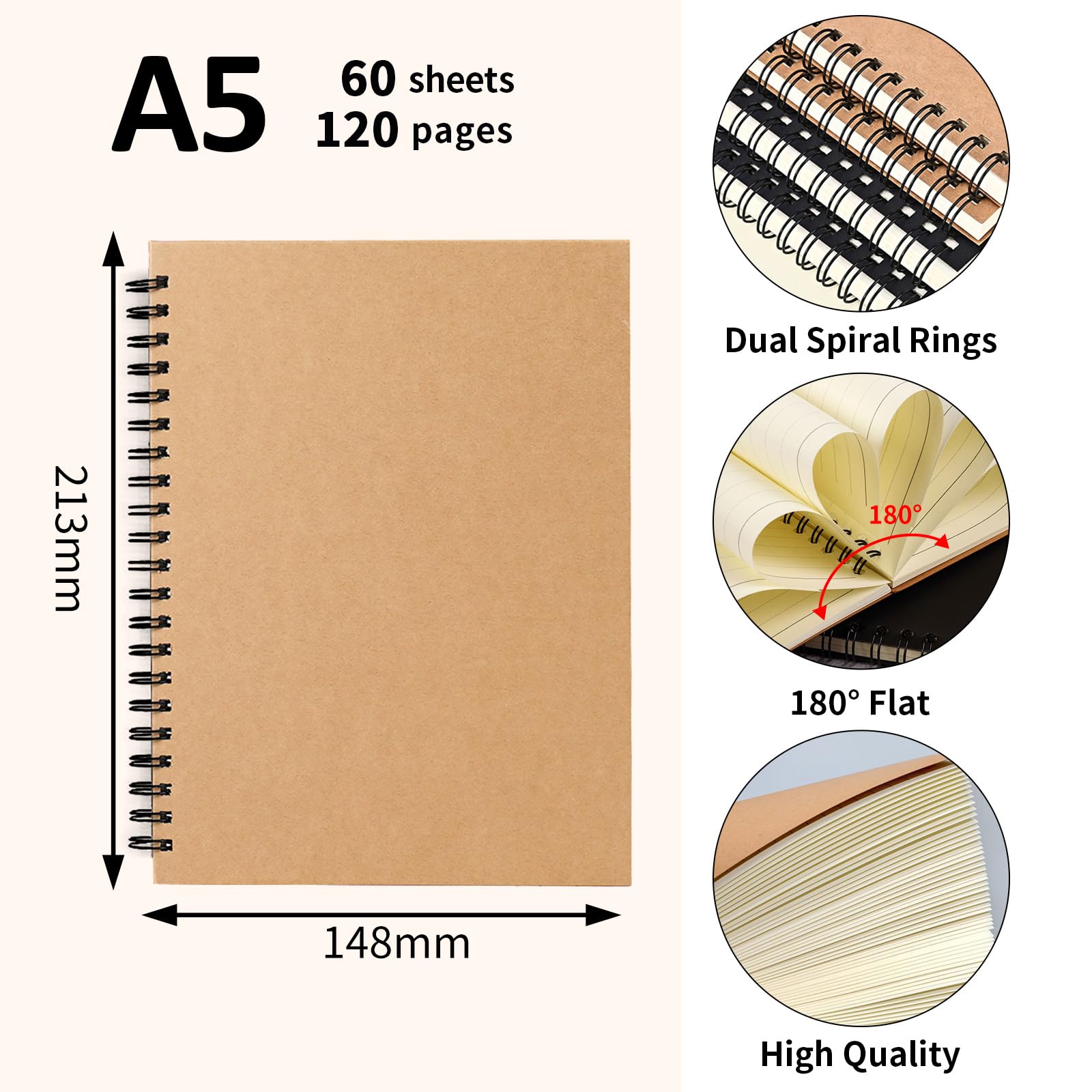 Itページ Amazon.com : Custom Spiral Notebook - Upload Your Own Photo