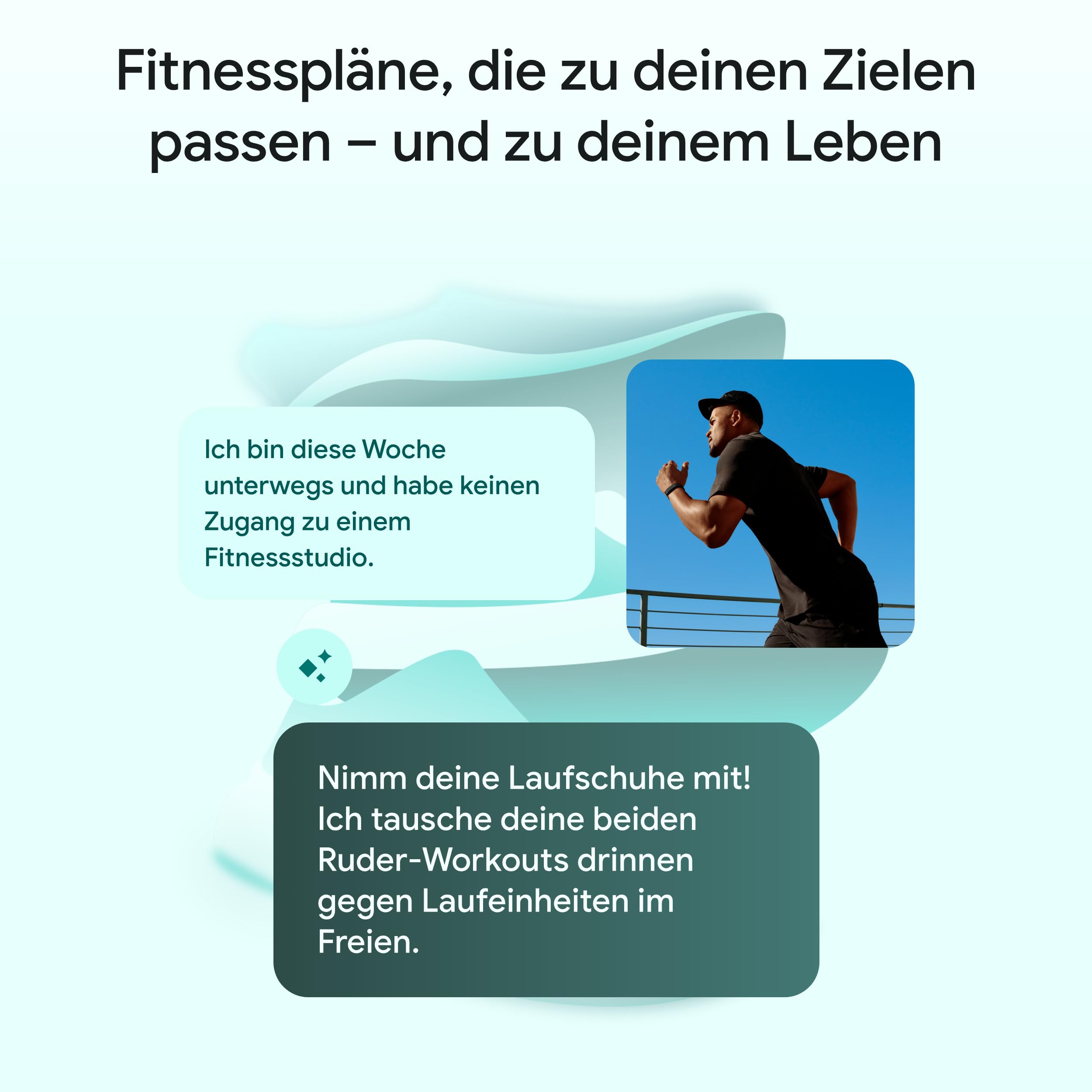 Google Fitbit Air – Aktivitätstracker ohne Display mit Fitness-Tracking, Herzfrequenzmessung und Schlafanalyse – personalisiertes KI-basiertes Coaching – bis zu 7 Tage Akkulaufzeit – Lavender