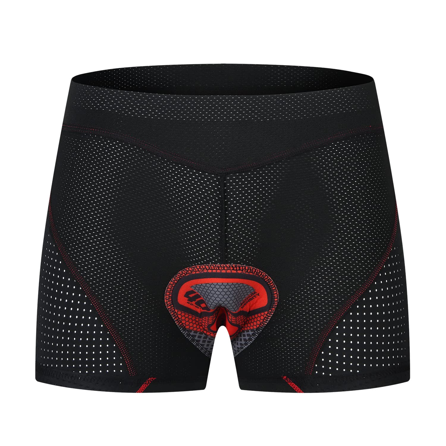 WOSAWE Boxer de cyclisme rembourré pour homme