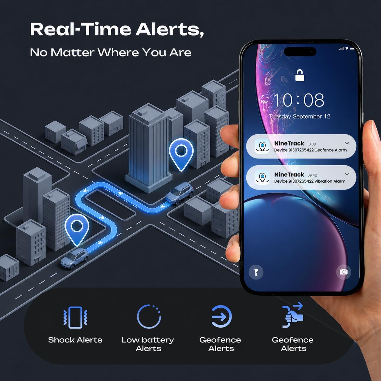 CXK GPS Tracker for Vehicles, 6-Month Battery Life 4G Global Tracker Device for Vehicles with Real Time Alert Strong Magnet, IP65 Waterproof Car Tracker 180-Day Location History Subscription Needed 6 71wsiDvuTPL. AC SL1254