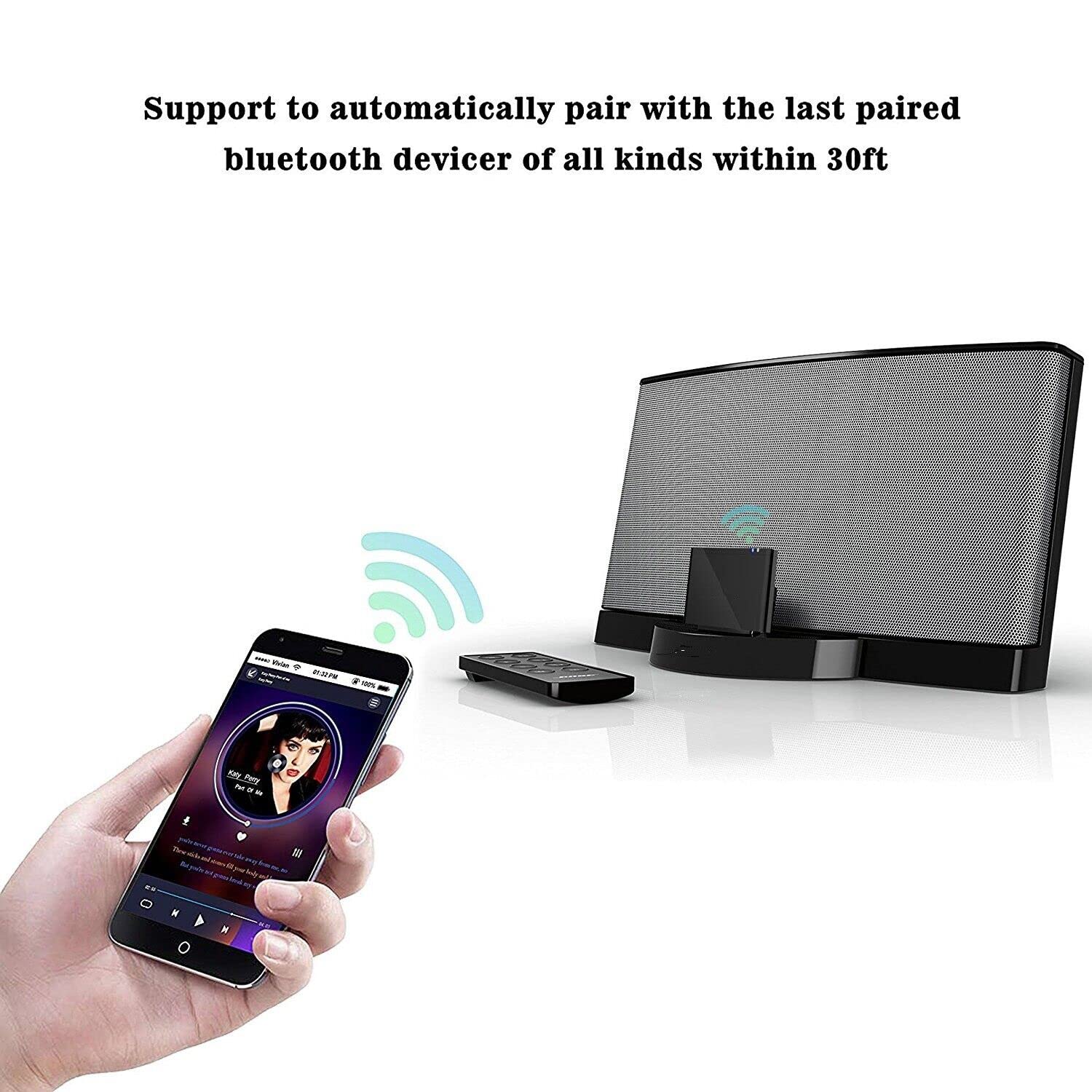 bose Sound Dock 10＋Bluetoothアダプタ Bluetooth Music Receiver Adapter for Bose Sounddock Series II 10