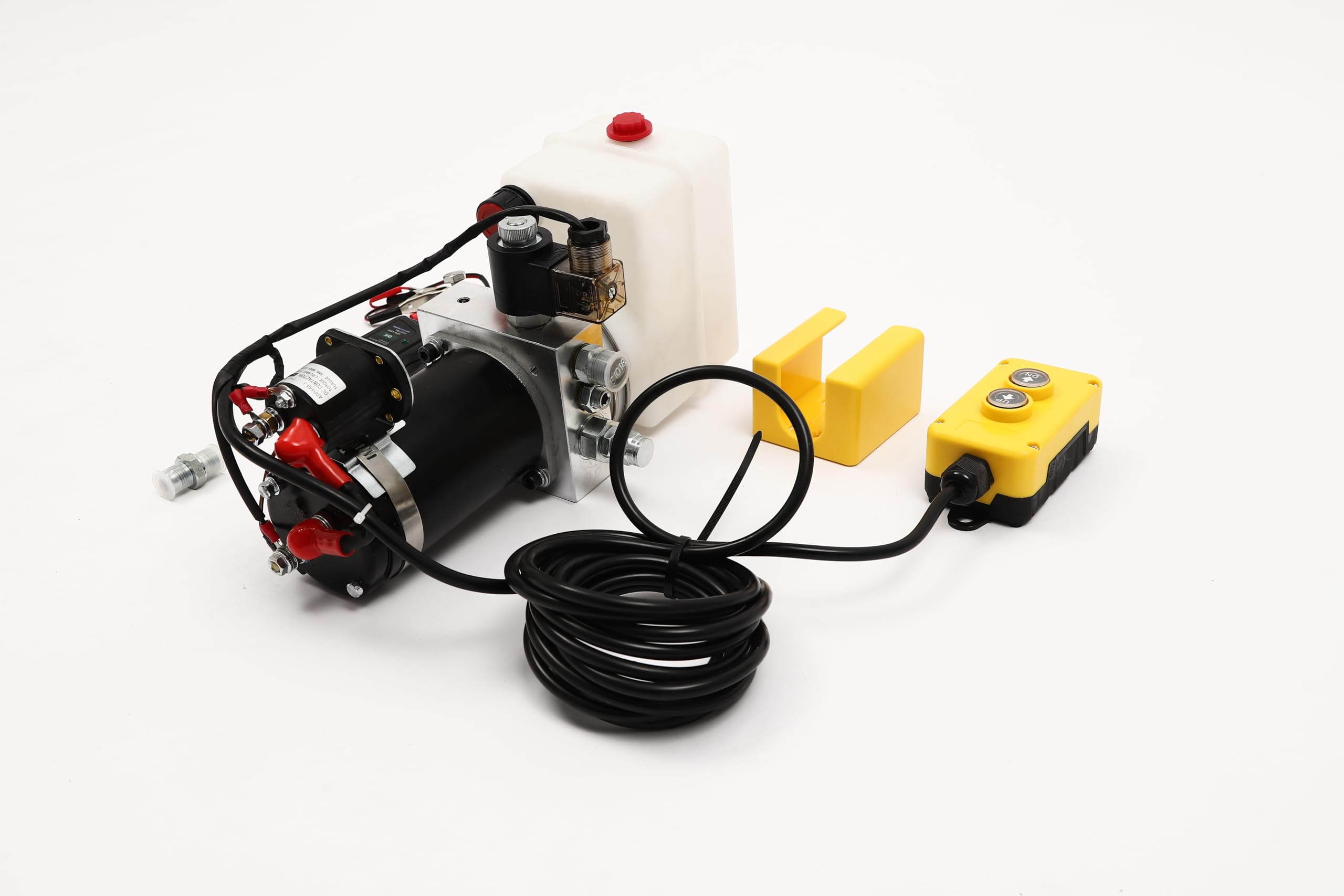 Pompa idraulica da 12 V, pompa idraulica elettrica 2850 rpm, pompa idraulica per rimorchi ribaltabili