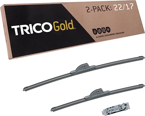 Miniatura 36 de TRICO Diamond 20" + 18" Limpiaparabrisas de repuesto premium para automóvil (juego de 2), limpiaparabrisas de haz para todas las estaciones para