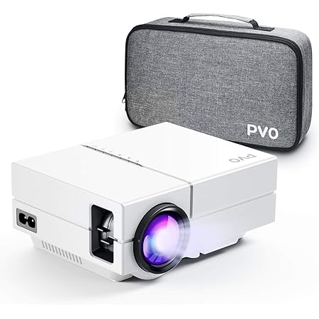 Amazon Co Jp 小型 プロジェクター Pvo プロジェクター 4500lm ホームシアター 1080pフルhd対応 最大0インチ大画面 スマホ パソコン タブレット ゲーム機 Dvdプレイヤー Usbなどに対応 収納バッグ付き 日本語取説 二年安心サービス 450 パソコン 周辺機器