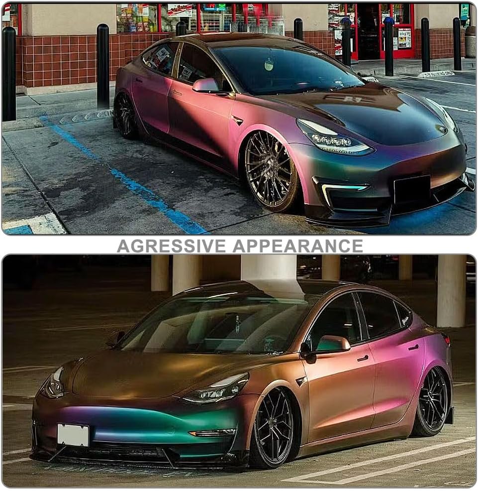 Gloss Black Front Lip Spoiler for Tesla Model 3 2017-2023 ABS Front Bumper Lip Chin Spoiler Splitter Protector Factory Outlet