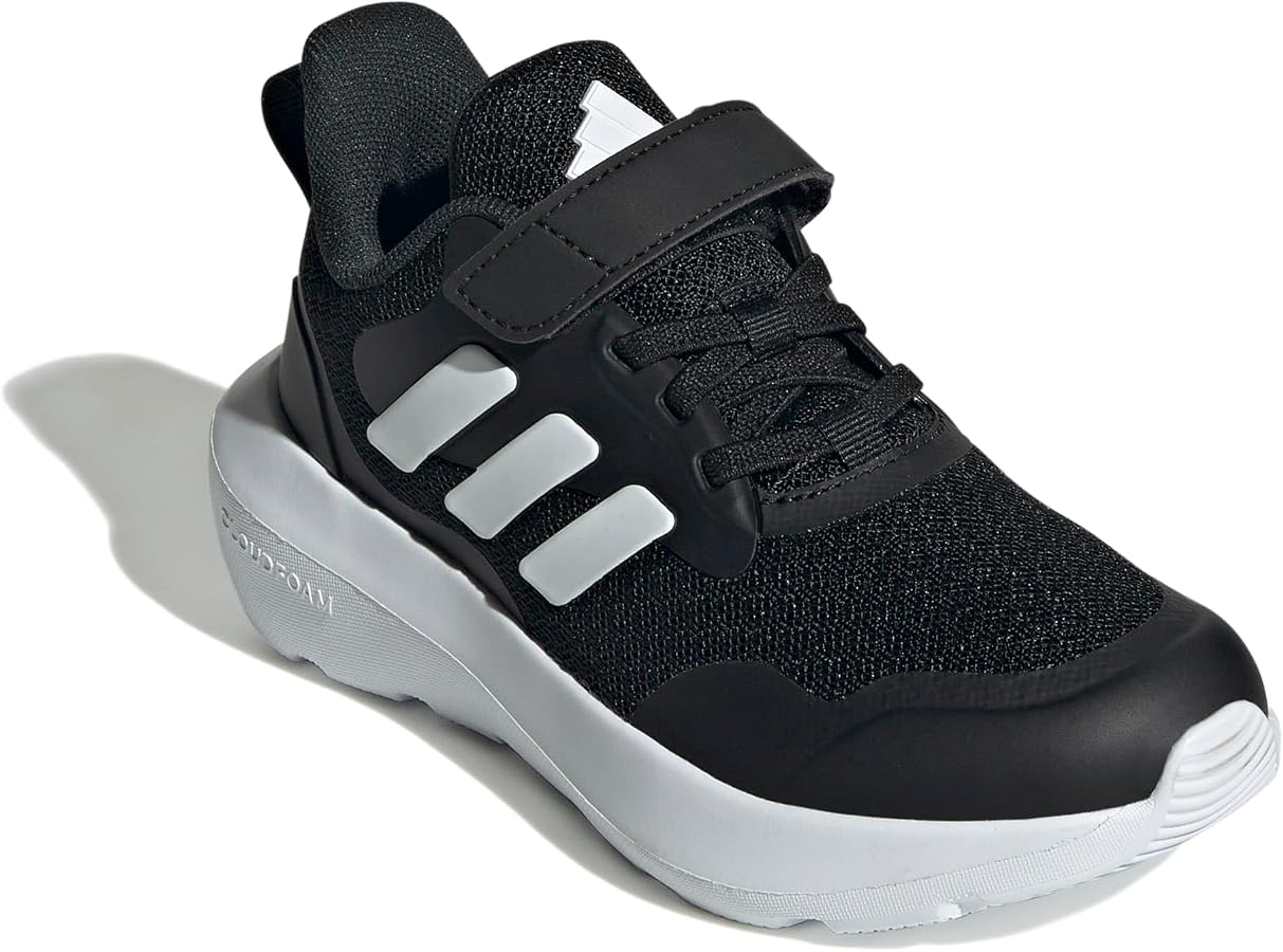 adidas gazelle silver green womens Fortarun 4.0 Elastic Lace Self-Fastening Pre-School Glow Blue/Magic Gr   Shoes & Sox