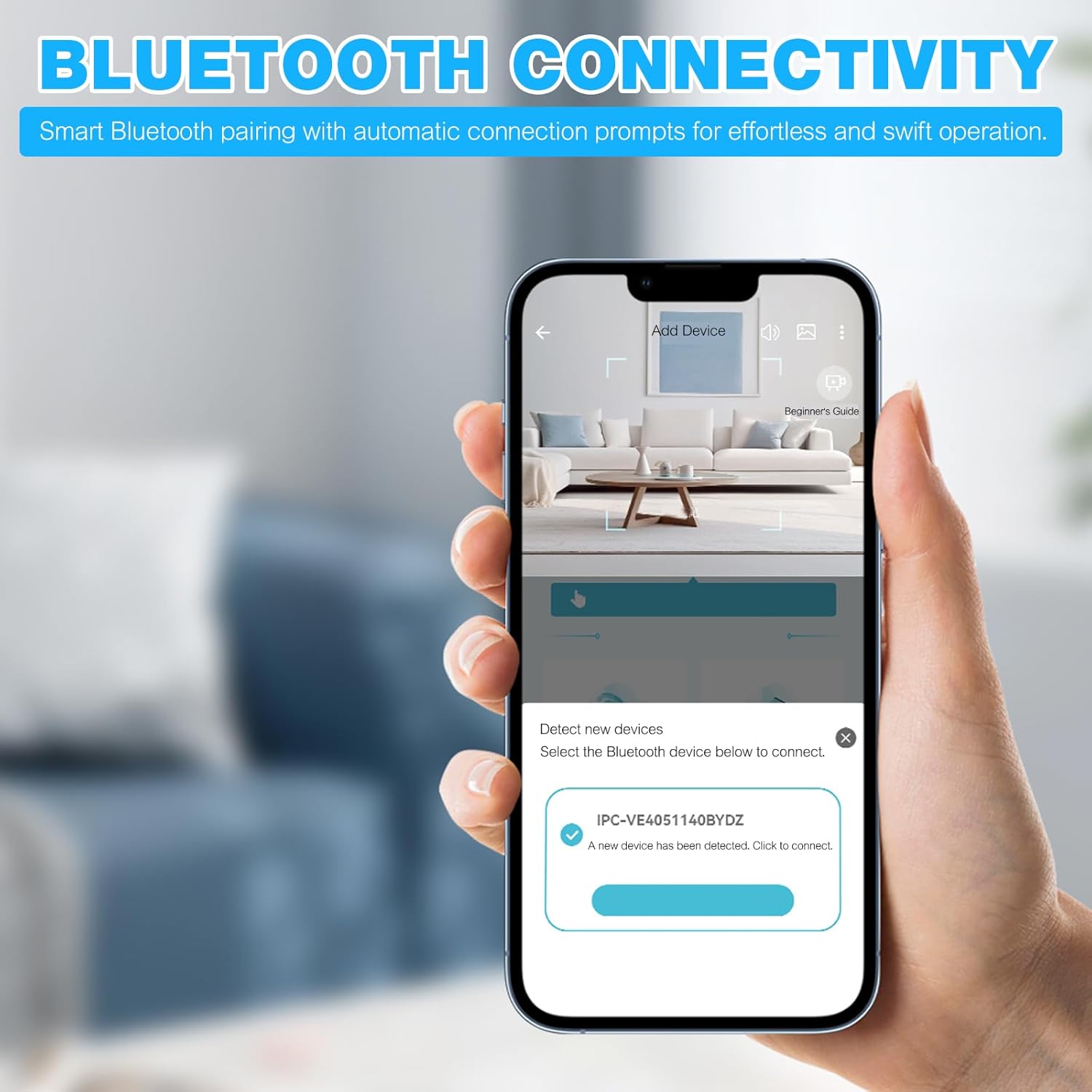 Spy Camera Hidden Camera, 4K Mini Cameras with Motion Detection, for Nanny Cam Wireless Surveillance for Indoor Home and Office White