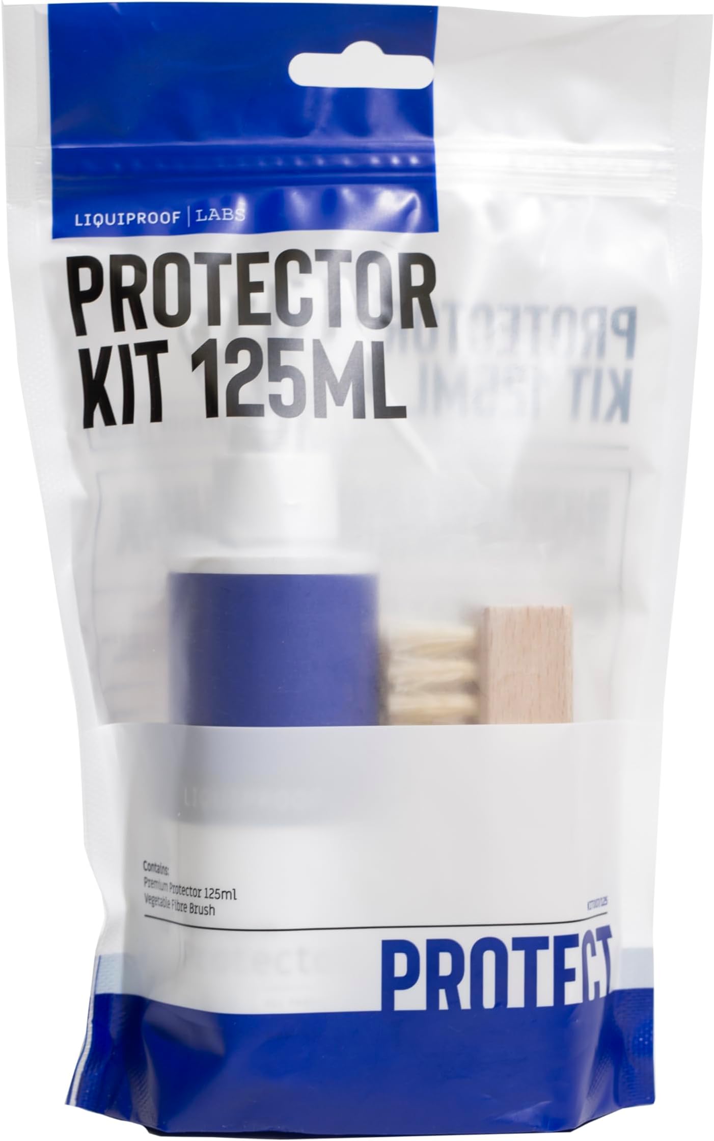LABS Protector Shoe Care Kit 125. Premium Protector 125ml and a Premium Vegetable Fibre Brush for easy application. For protecting footwear, shoes, sneakers and fashion items