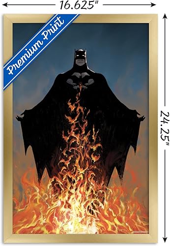 Miniatura 8 de Trends International DC Comics Batman - Póster de pared de fuego