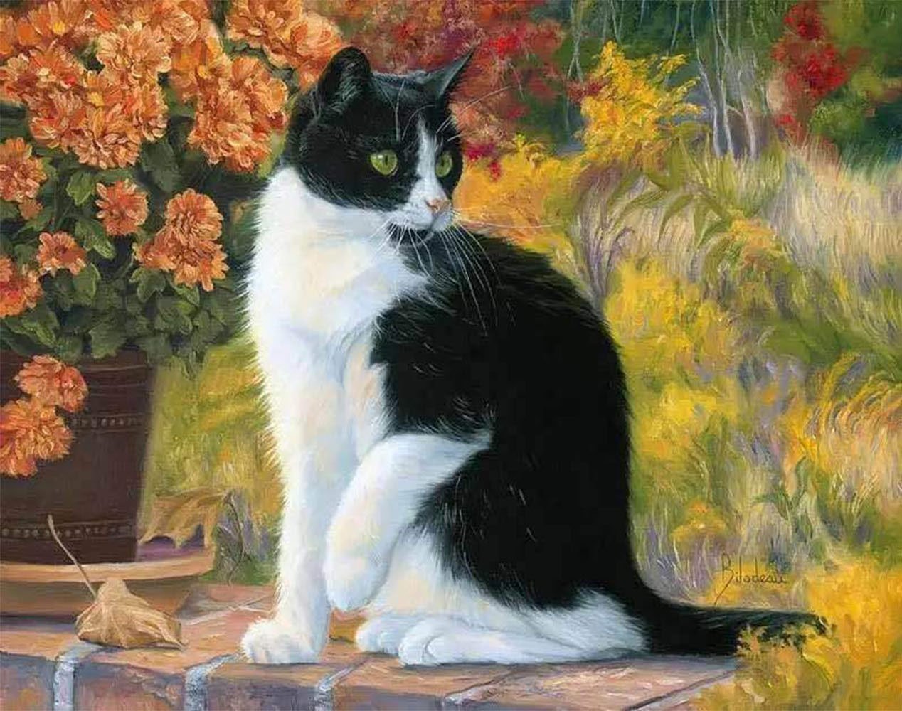 Meecaa Kit di pittura a olio per adulti, per principianti, 40,6 x 50,8