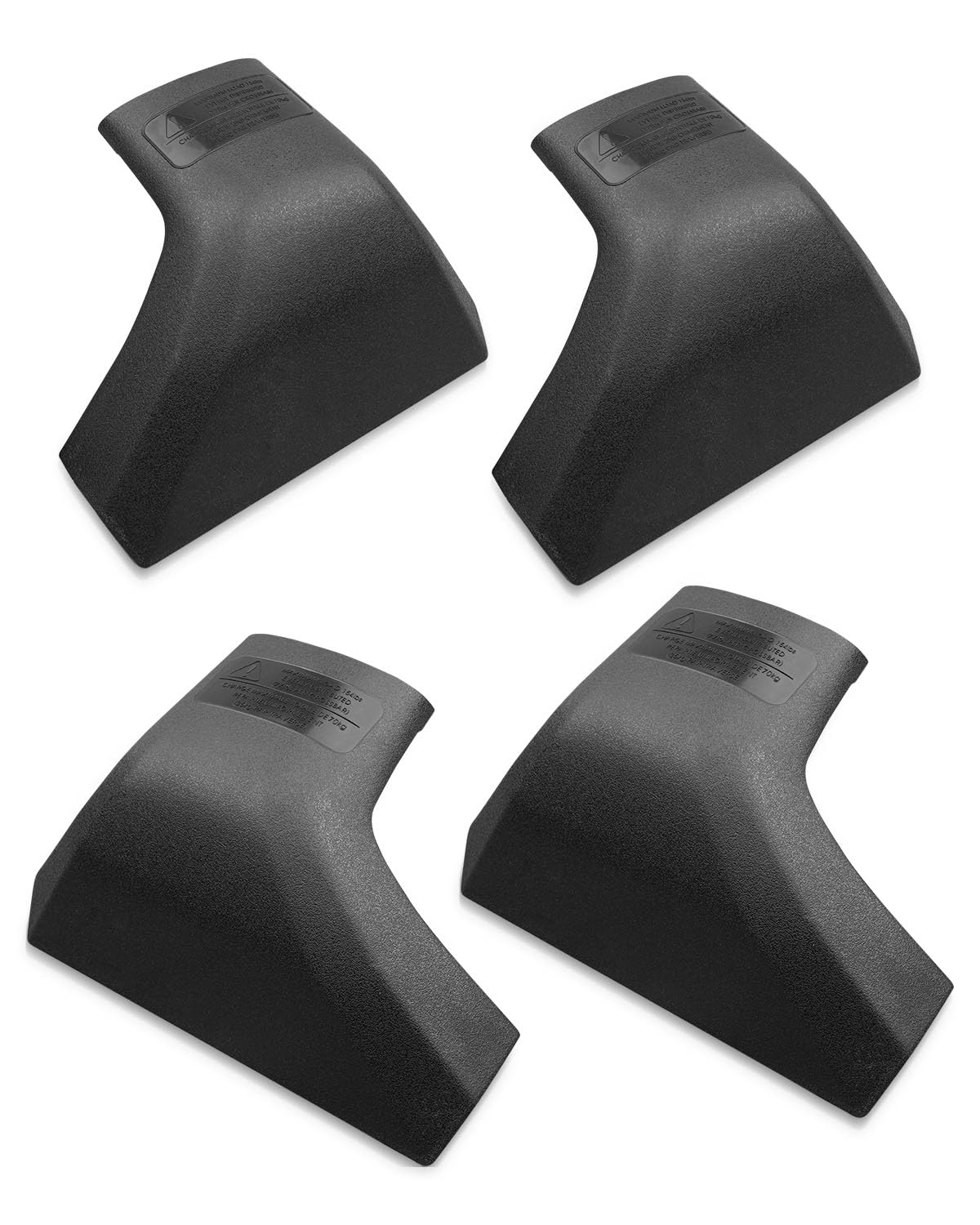 TIKSCIENCE Roof Rack Cover Crossbars End Caps Fit for Toyota