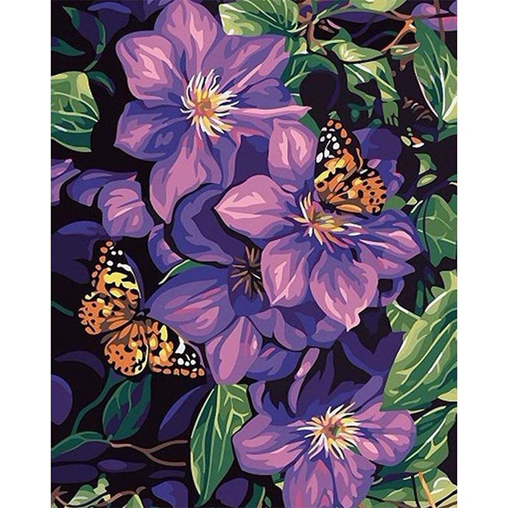 Broderie Diamant Papillon Jaune 5D - Cadeau Créatif Original Mosaïque Strass 40x100cm