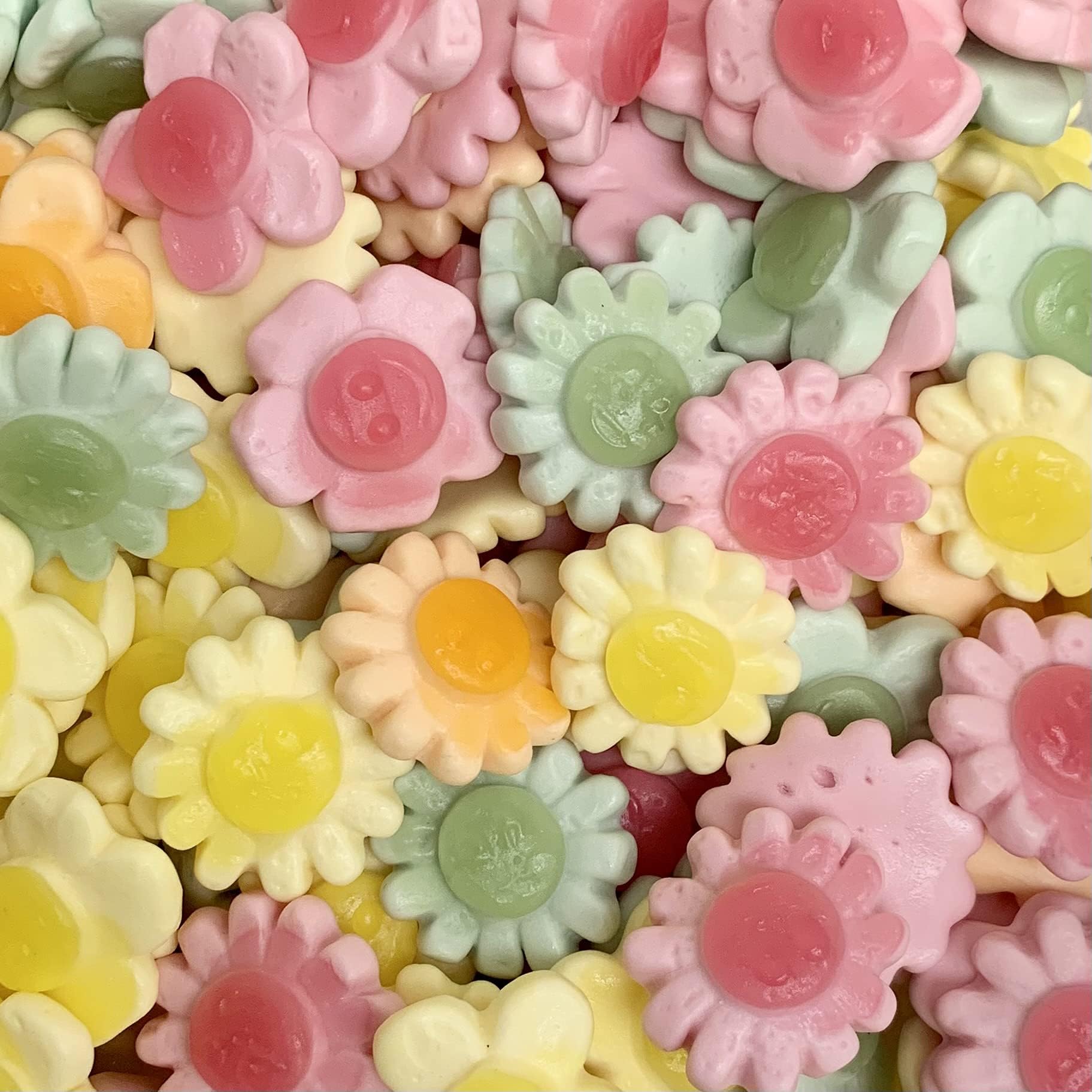 Happy Flowers 1kg Share Bag by The Gourmet Sweet Company