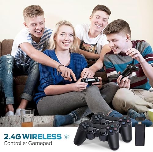 Miniatura 2 de Consola de juegos retro TV Stick 64GB 4K HDMI  Más de 20,000 juegos clásicos  2 controladores inalámbricos  Sistema de juegos arcade vintage  Plug &