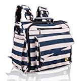 ALLCAMP Diaper bag backpack Multi-Function Waterproof Travel Backpack Nappy Bags for Baby Care, Large Capacity, Support baby Stroller, Converted Into a Tote Bag(Blue)