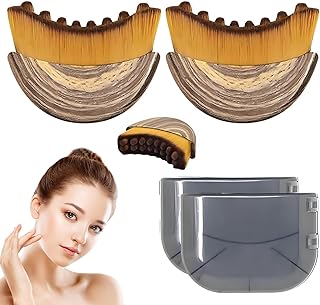 Cepillo facial de contorno linfático, cepillo linfático seco, masajeador de drenaje linfático para cara, diseñado ergonómicamente para adaptarse a la piel con precisión y aliviar la fatiga