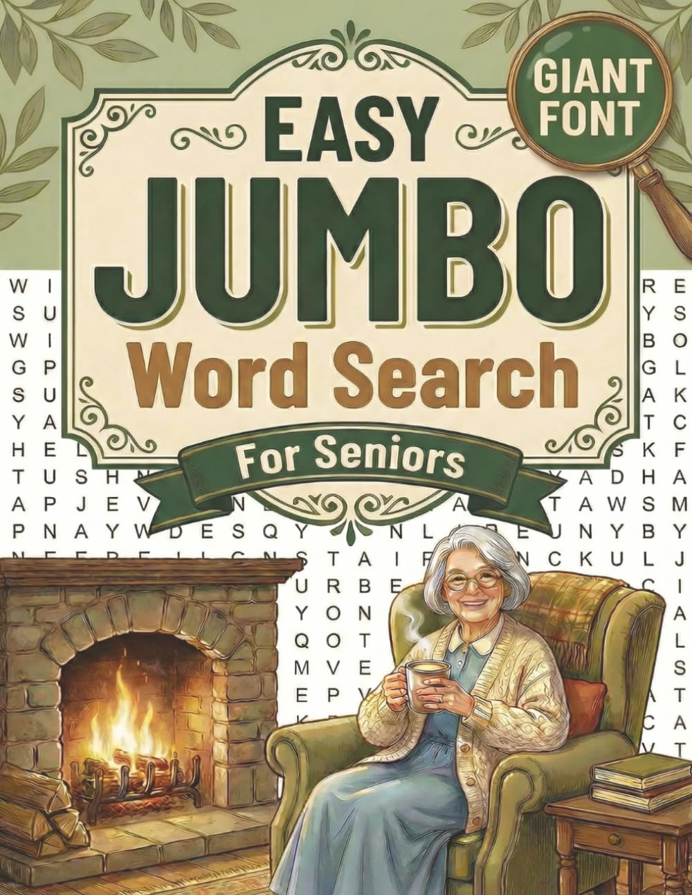 Easy Jumbo Word Search for Seniors: Extra Large Print Word Puzzles - Giant Font Word Find for Adults with Low Vision (JUMBO Font Word Find Books for Adults and Seniors)
