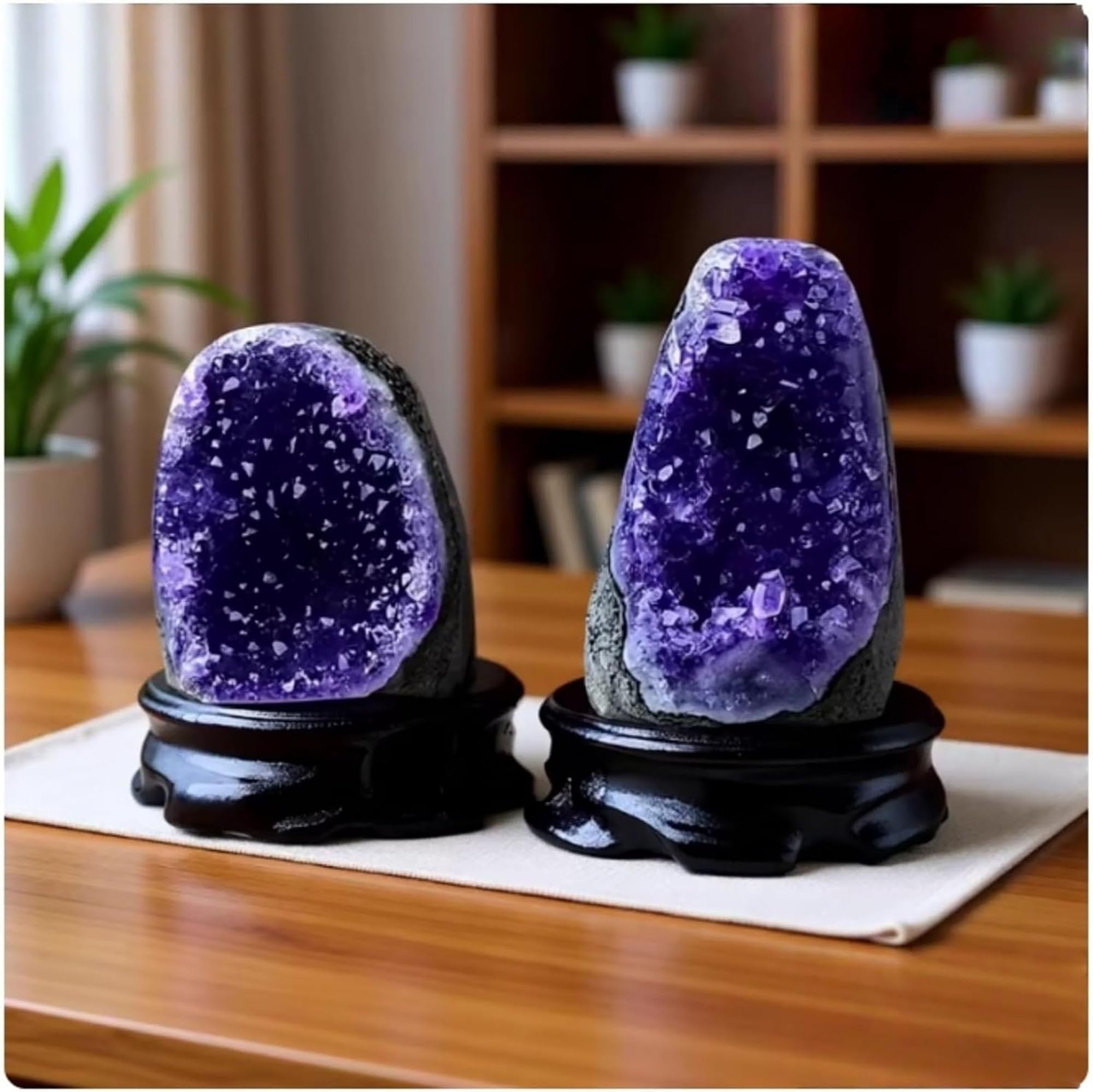 Amazon.co.jp: アメジスト クラスター 天然石 アメジスト 原石 水晶