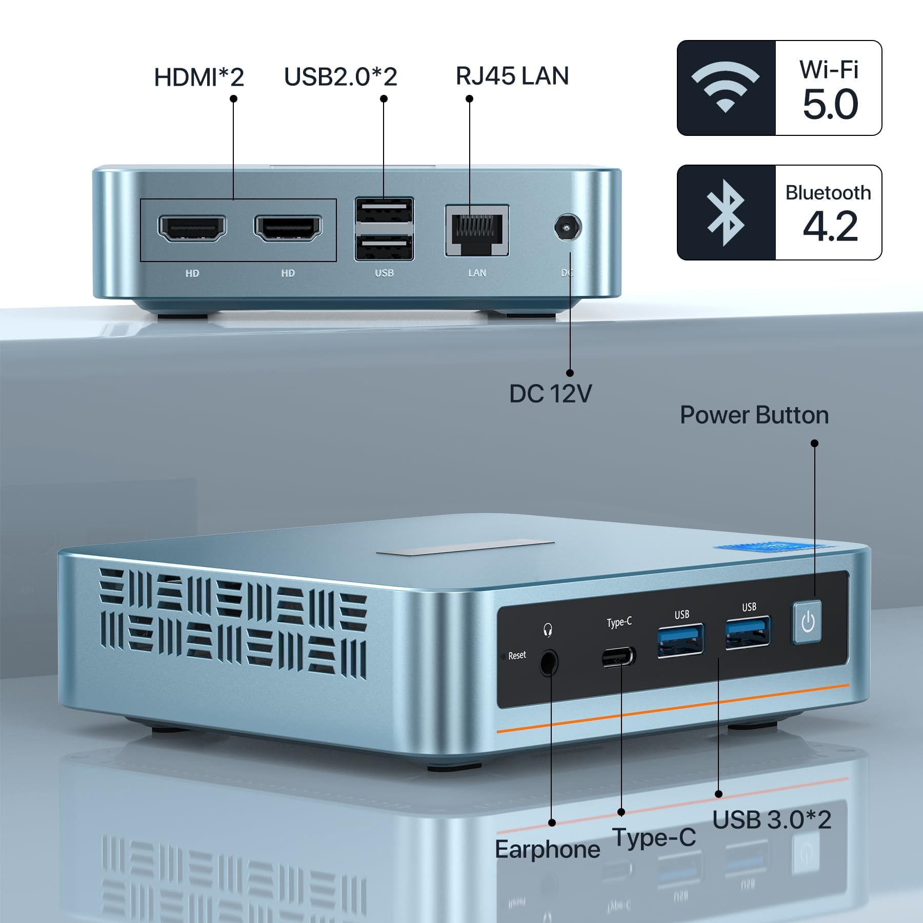 Amazon.com: PELADN Mini PC, N97(up to 3.4GHz),16GB DDR4/512GB SSD
