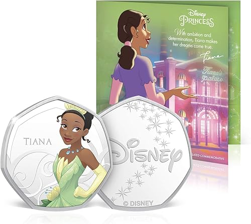 Disney Princess - Tarjeta de cumpleaños con regalos en el interior celebra el cumpleaños de alguien con una sorpresa original moneda de recuerdo disponible en Yaxa Colombia