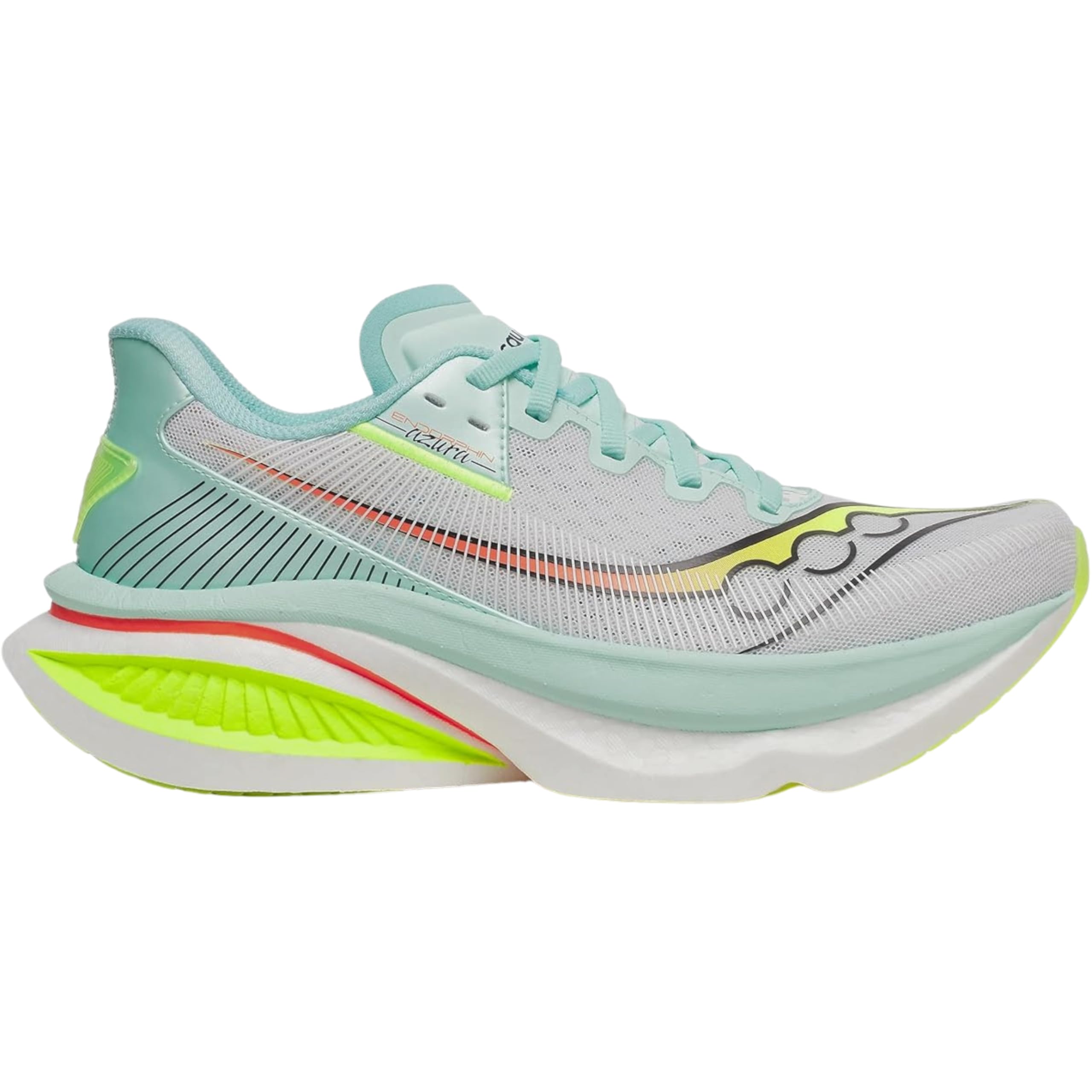Saucony Endorphin Azura Color Black Aqua, Size 36 EU 100 - Black Aqua 36