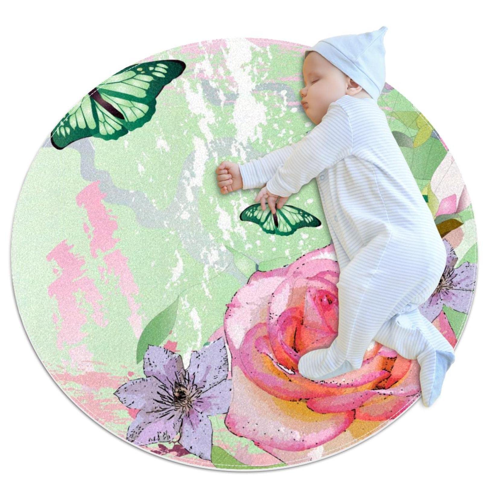 Tapis de jeu pour enfants JDEZ pour isoler bébé du sol froid