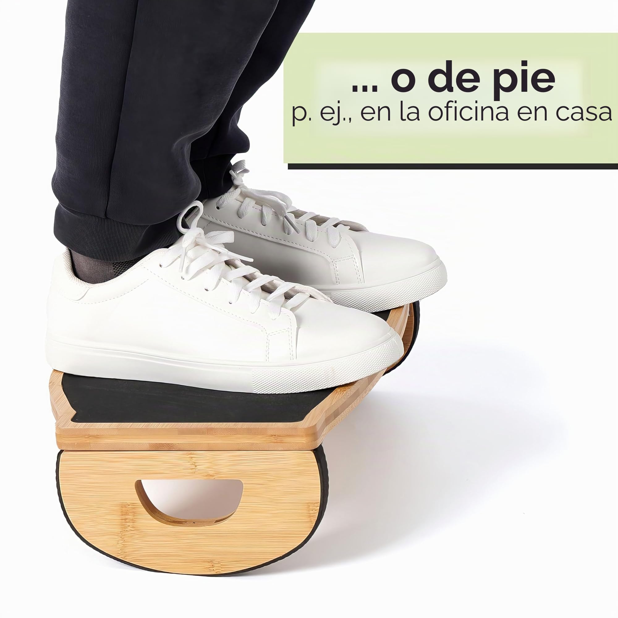 Reposapies de Oficina - Reposa Pies Trabajo Oficina - Reposapiés Ergonómico