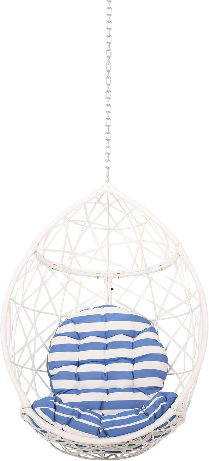 Christopher Knight Home Hammock/Swing, White + Blue