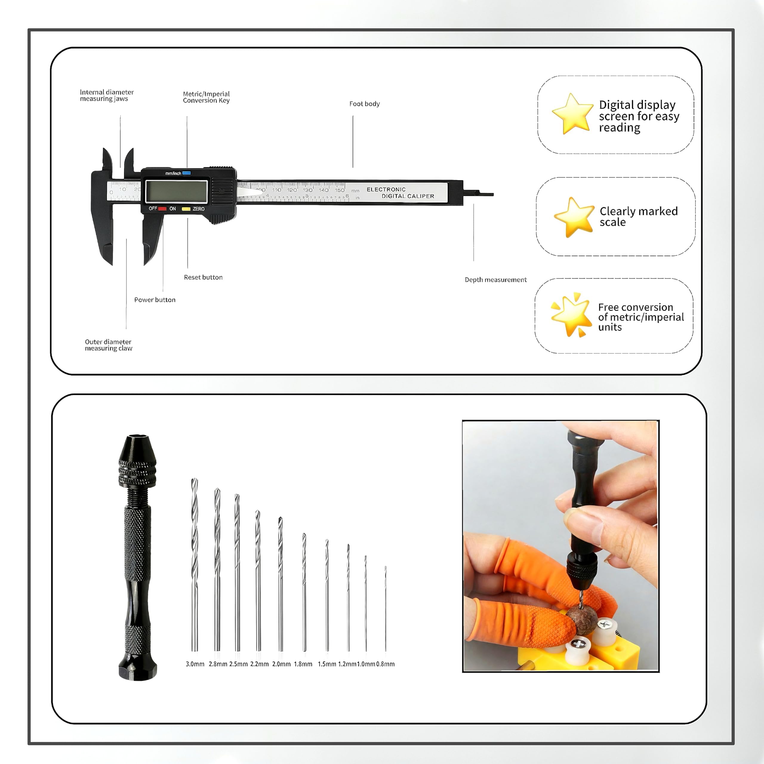 214PCS Kit de Herramientas para Impresora 3D, Accesorios con Limpieza de Boquillas, Desbarbador, Pinzas y Alicates para Desmontaje, Mantenimiento y Mecanizado de Precisión