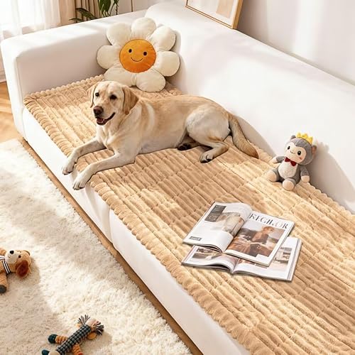 Funda de sofá para perro, impermeable, lavable, funda de sofá apta para mascotas, protector antideslizante para muebles