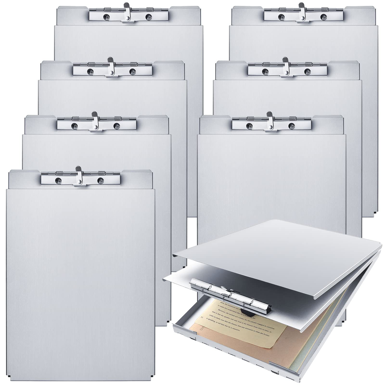 Letter Size Heavy Duty Contractor Clipboard With Dual Storage - View #9