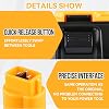 Batería de repuesto 4800mAh Ni-Mh DC9091 para Dewalt 14.4V 2-Pack | Compatible con DW9091 DC9091 DW9094 DC9094 DE9091 DE9092 DE9038 para herramientas eléctricas Dewalt 14.4V 7