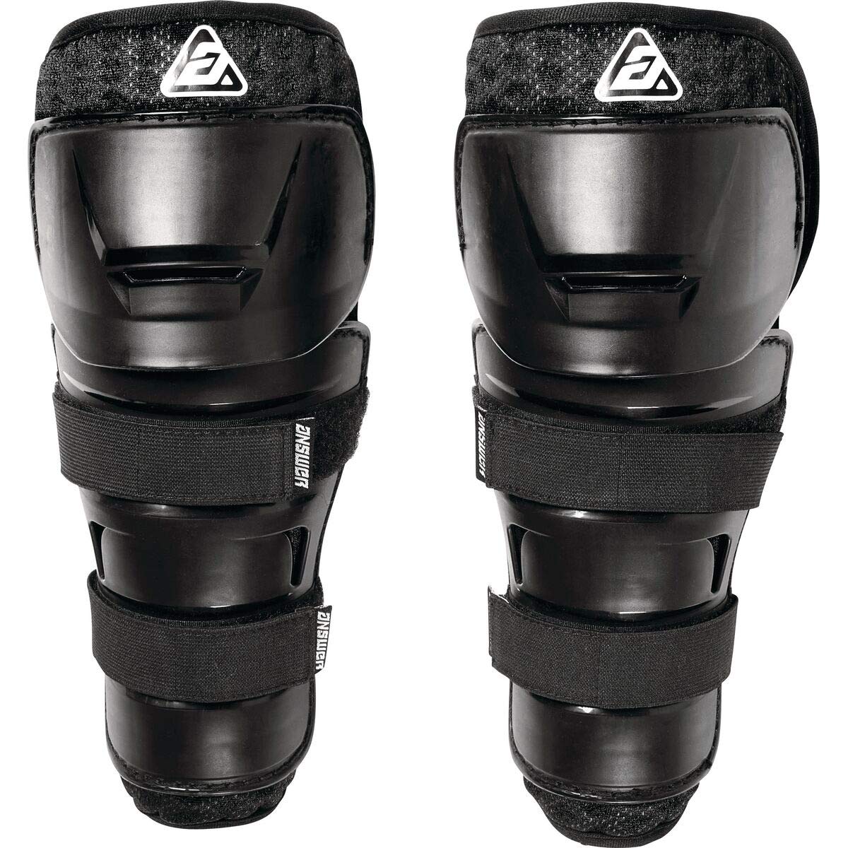 Answer Racing 446202 Powersports Motocross Protection Gear: Pee Wee Knee Leg Guards, Black, Youth S/M, 1 Pair