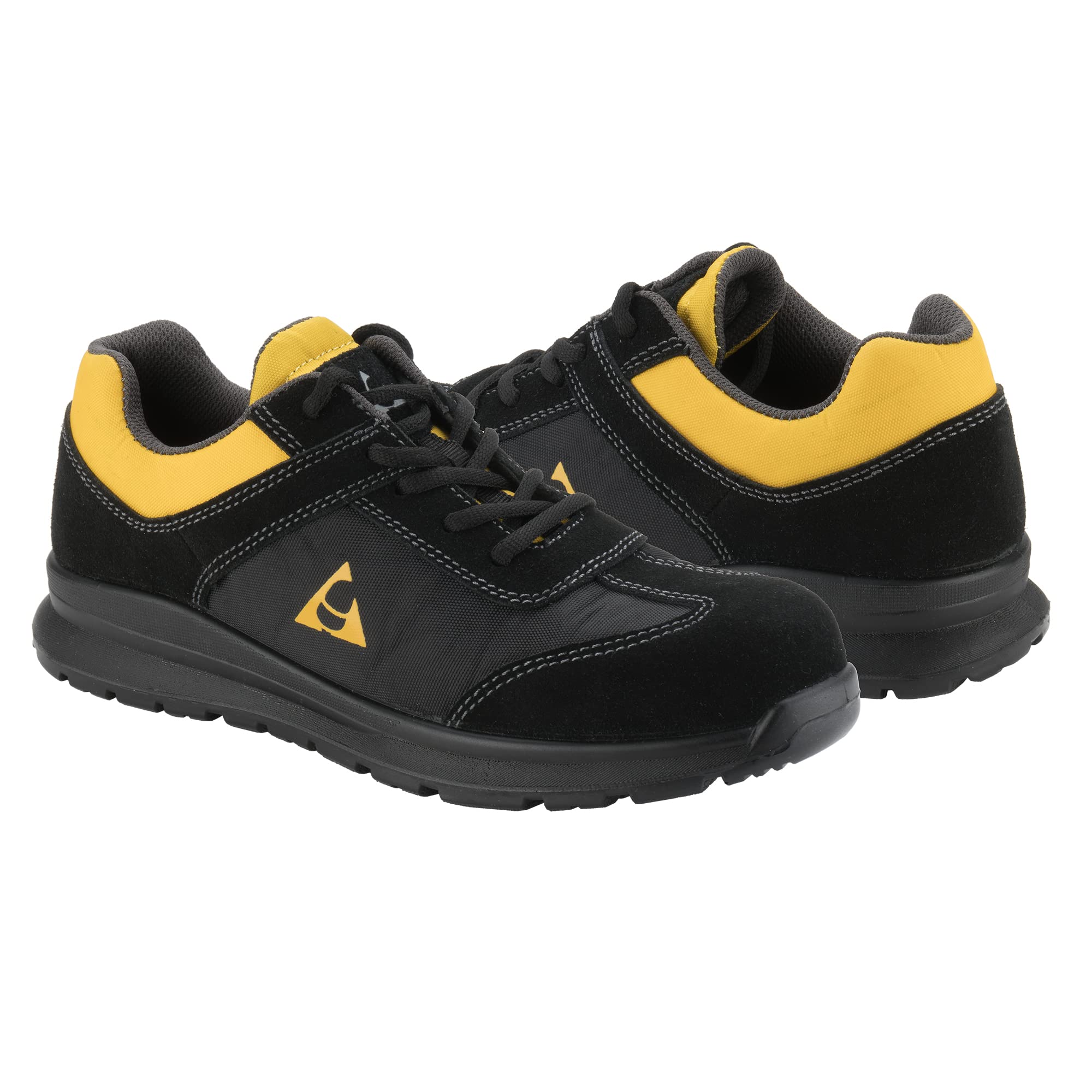 Bellota - Zapato de Seguridad Volta S1P de Hombre y Mujer (Tallas 36-47) de Nylon Antiabrasivo y Microfiba, Transpirante y Resistente