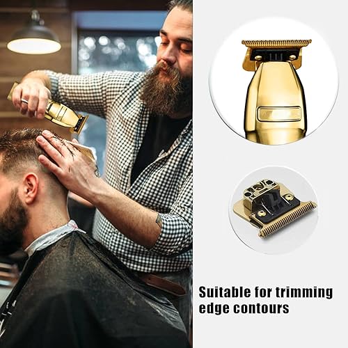 Miniatura 4 de FX707Z DLC - Cuchillas de repuesto compatibles con recortadoras de cabello BaBylissPRO FX787 y LoPROFX FX726, paquete de 2