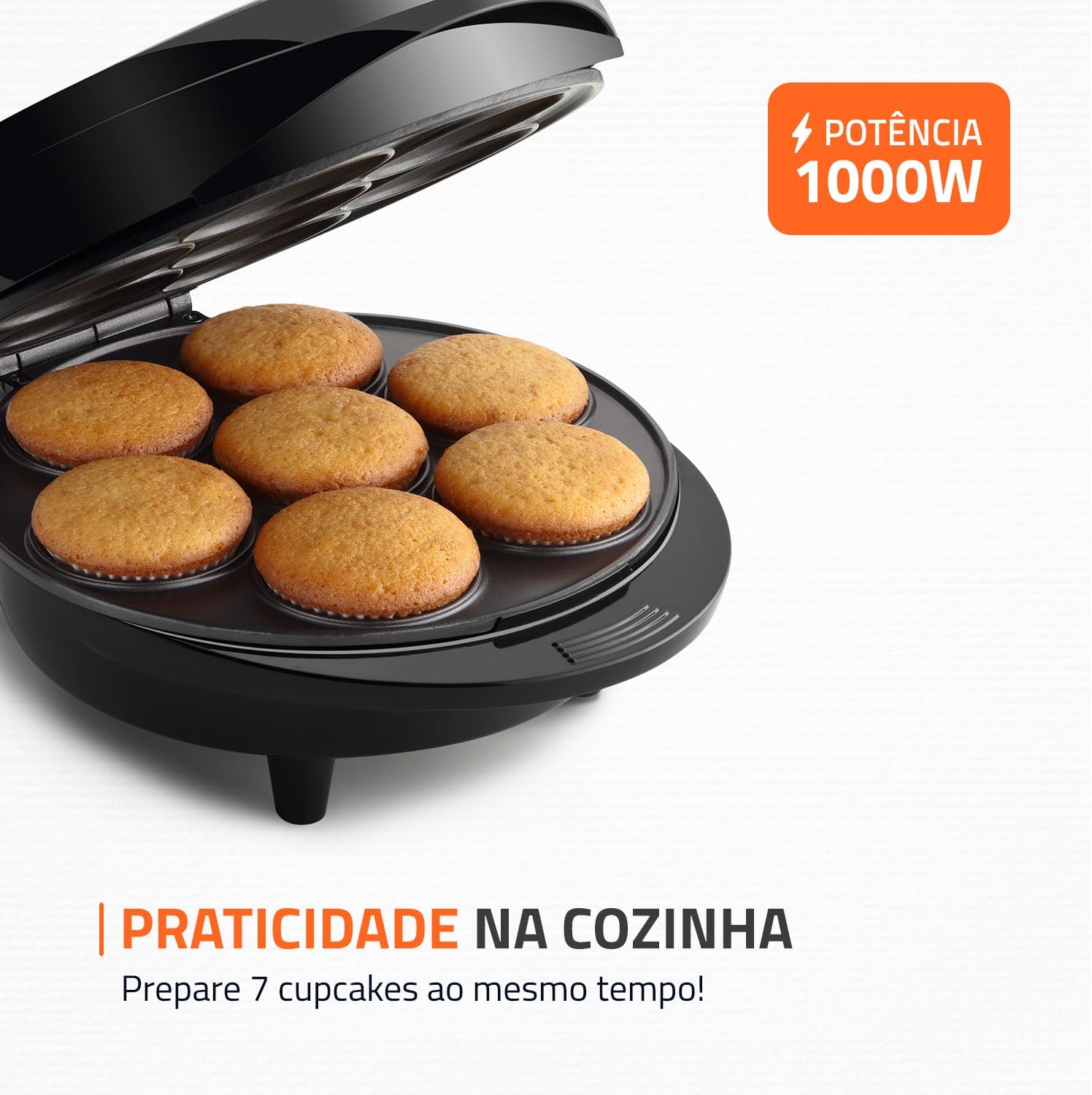 Imagem em 3D do produto sobre fundo branco texturizado.