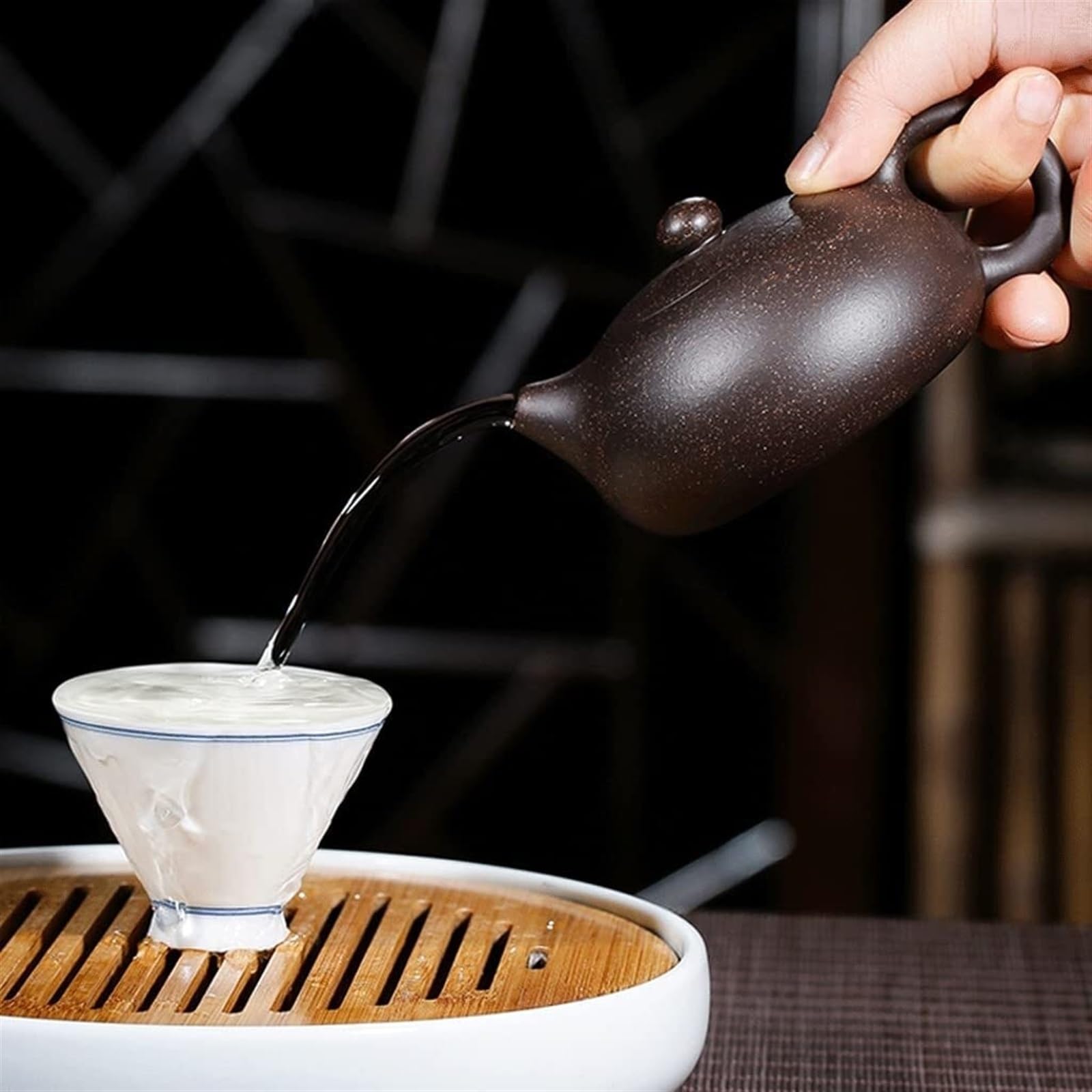 Teeservice Tea Kettle Teaware 150ML Chinesische Teekanne Handgefertigte Lila Ton Teepot Xishi-Töpfe Mit Deckel Mit Sieb Kung Fu Teeset Sammlerteekanne Teeparty Zubehör Geschenkidee