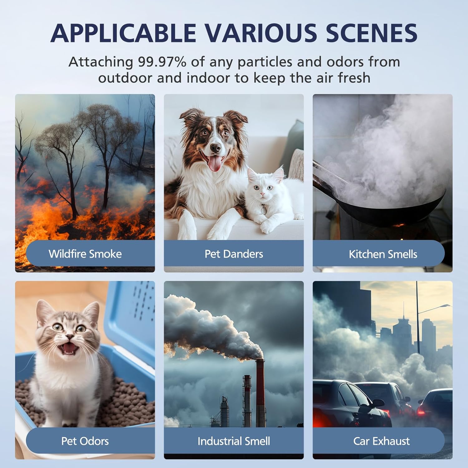 TZ-K2 Replacement Fil-ter Compatible with ToLife TZ-K2 Air Puri-fier for Home Large Room, 3-in-1 HEPA High-Efficiency Activated Carbon TZ-K2-A Fil-ter, 2 Pack - Image 13