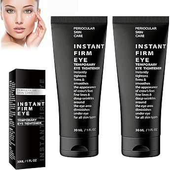 Celyn Eye Cream Set 2 Pieces Eye Cream Against Eye Bags Eye Cream Against Wrinkles and Dark Circles Celyn Instant Firm Eye Tightener for Dark Circles Reducing Fine Lines Around the Eyes