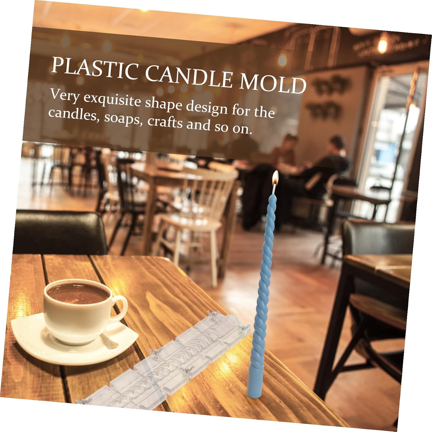 Acrylic Candle Mold for Scented Candles DIY Molds for Beginners Professionals Halloween Craft Making