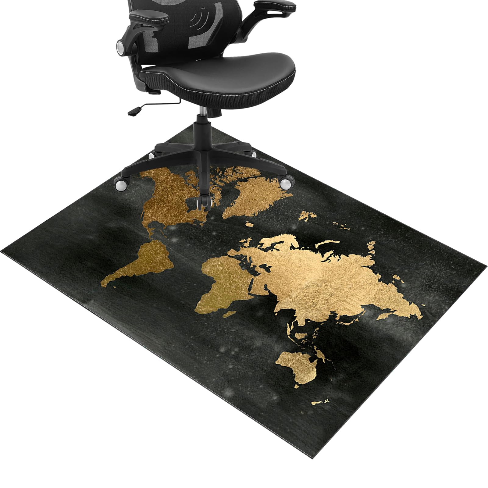 Office Chair Mat for Carpeted Floor, Computer Gaming Chair Mat, Heavy Duty Carpet Protector Chair Mat for Easy Glide, Carpet Chair Mats, Hardwood Floor Protector Mat for Home and Office 140 x 180 cm