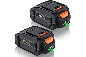 Powerful and Efficient Worx 20V Power Share 6500mAh Battery