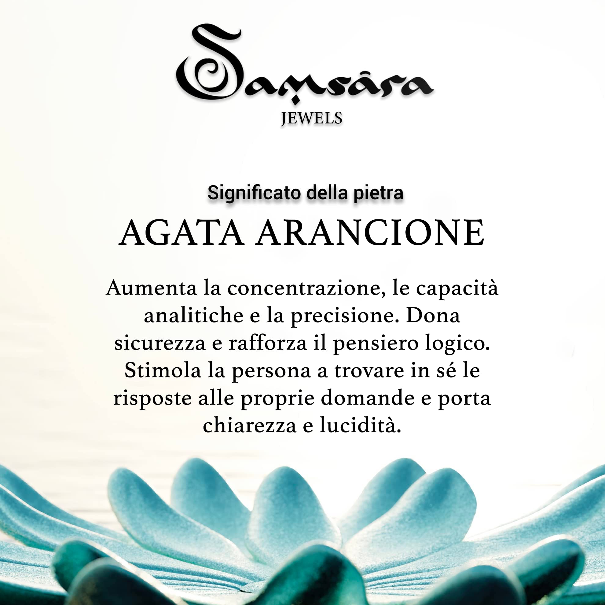 Samsara Bracciale Tibetano Buddista - Shamballa con Agata Arancione Striata - Filo in cotone cerato