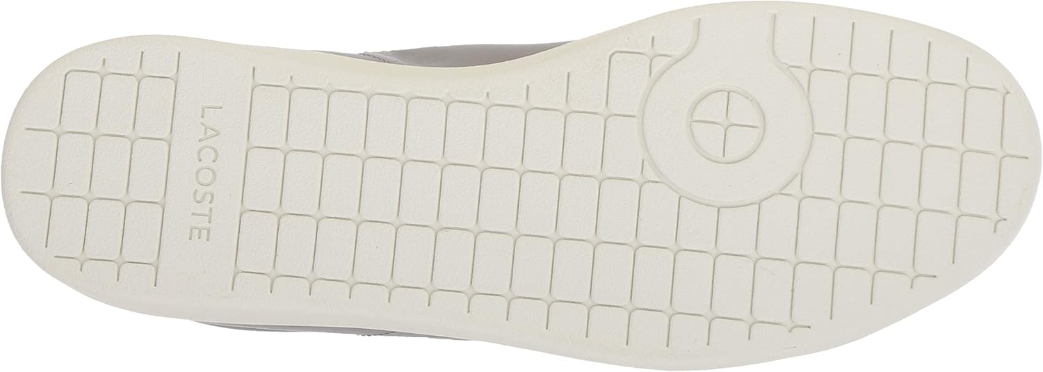 Lacoste Women's Carnaby Legacy Sneaker 5 Gray/Off White