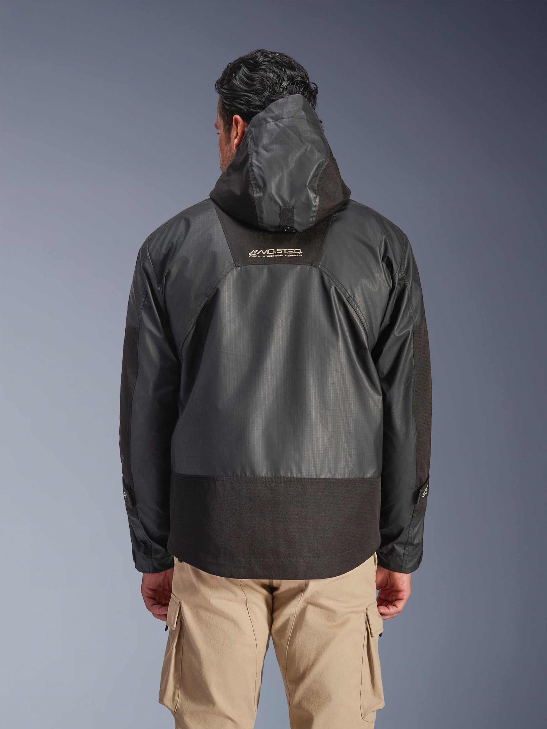 Alpinestars Mospher WP wodoodporna kurtka tekstylna motocyklowa, czarny, 3XL