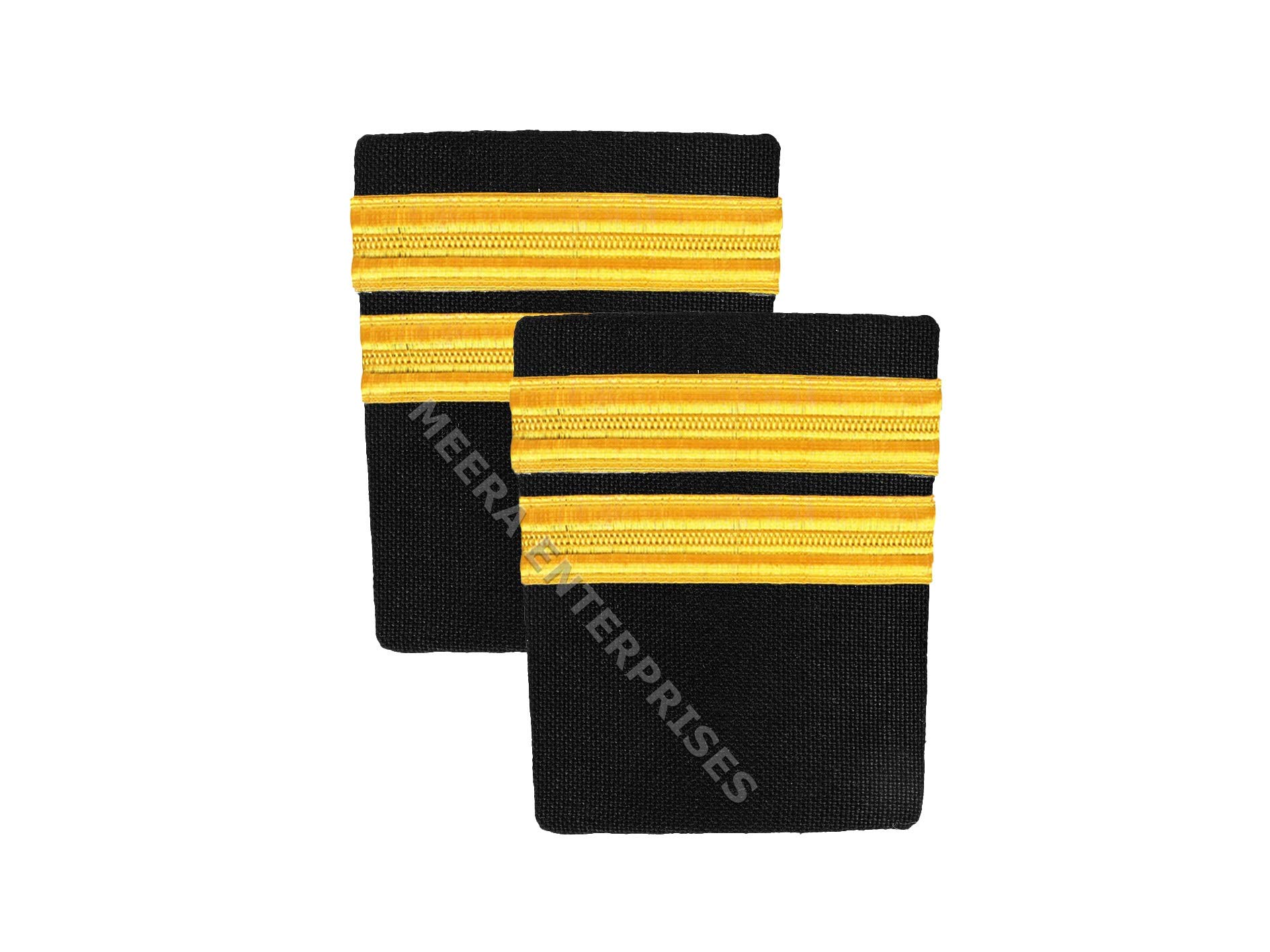 Second Officer Epaulet-02 Golden Bar