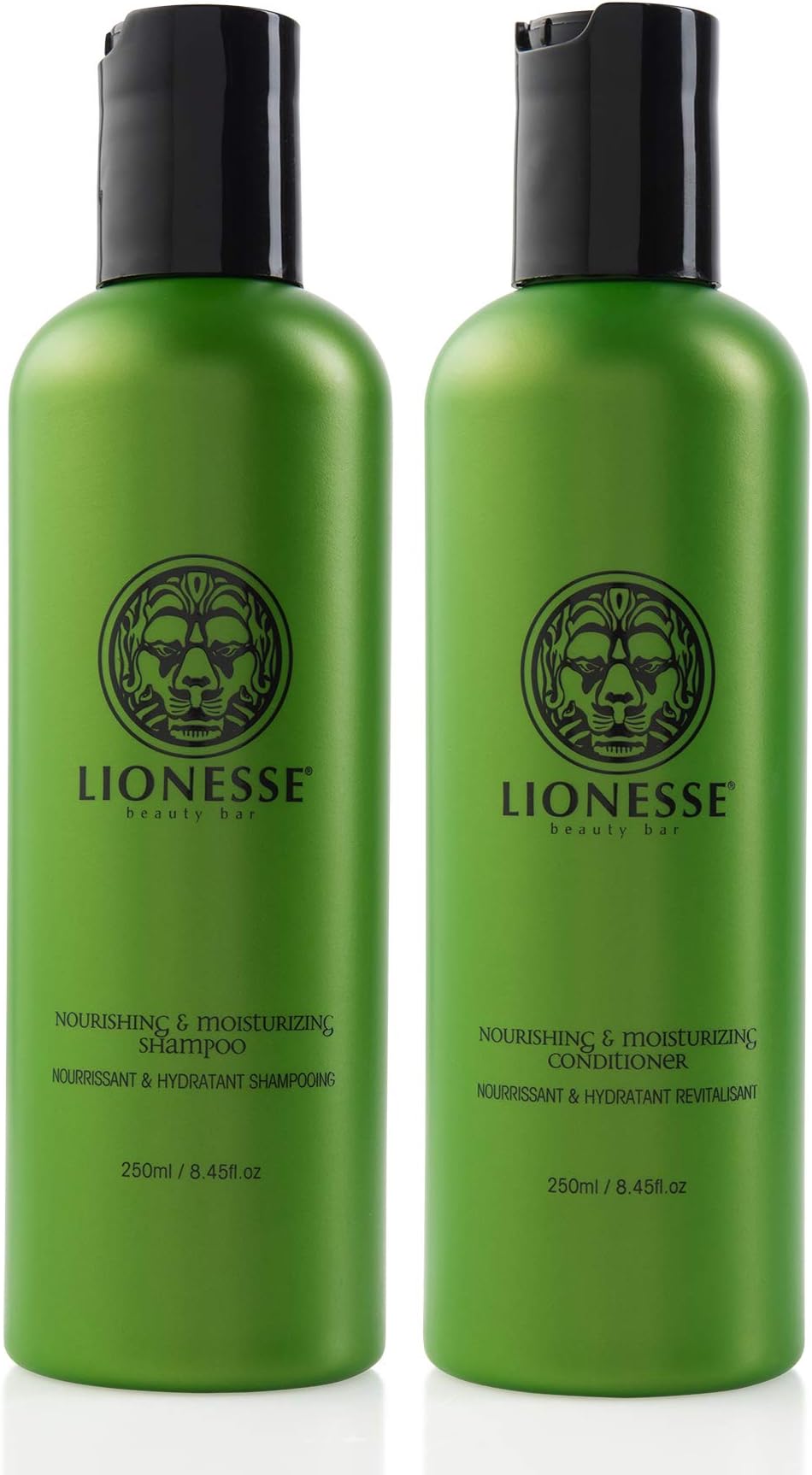 Lionesse Moisturizing Shampoo and Conditioner 2 in 1 Set, 200 Ml / 6.8 Fl. Oz