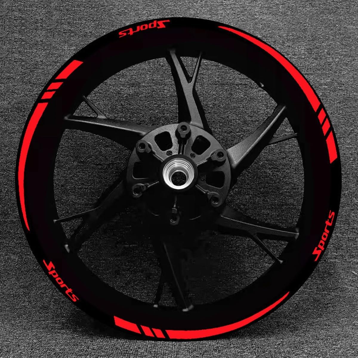Motorcycle Wheel Rim Reflector Decals for KYMCO Agility 125 2010-2026