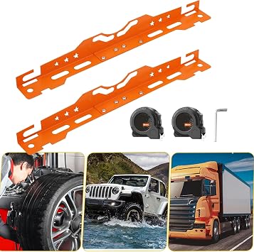 Wheel Alignment Tool - Heavy Duty Alloy Steel Toe Plates, Accurate Adjustable Camber Gauge, Vehicle Suspension Measurement Kit, Automotive Garage Equipment | Professional Tire Alignment System For Car